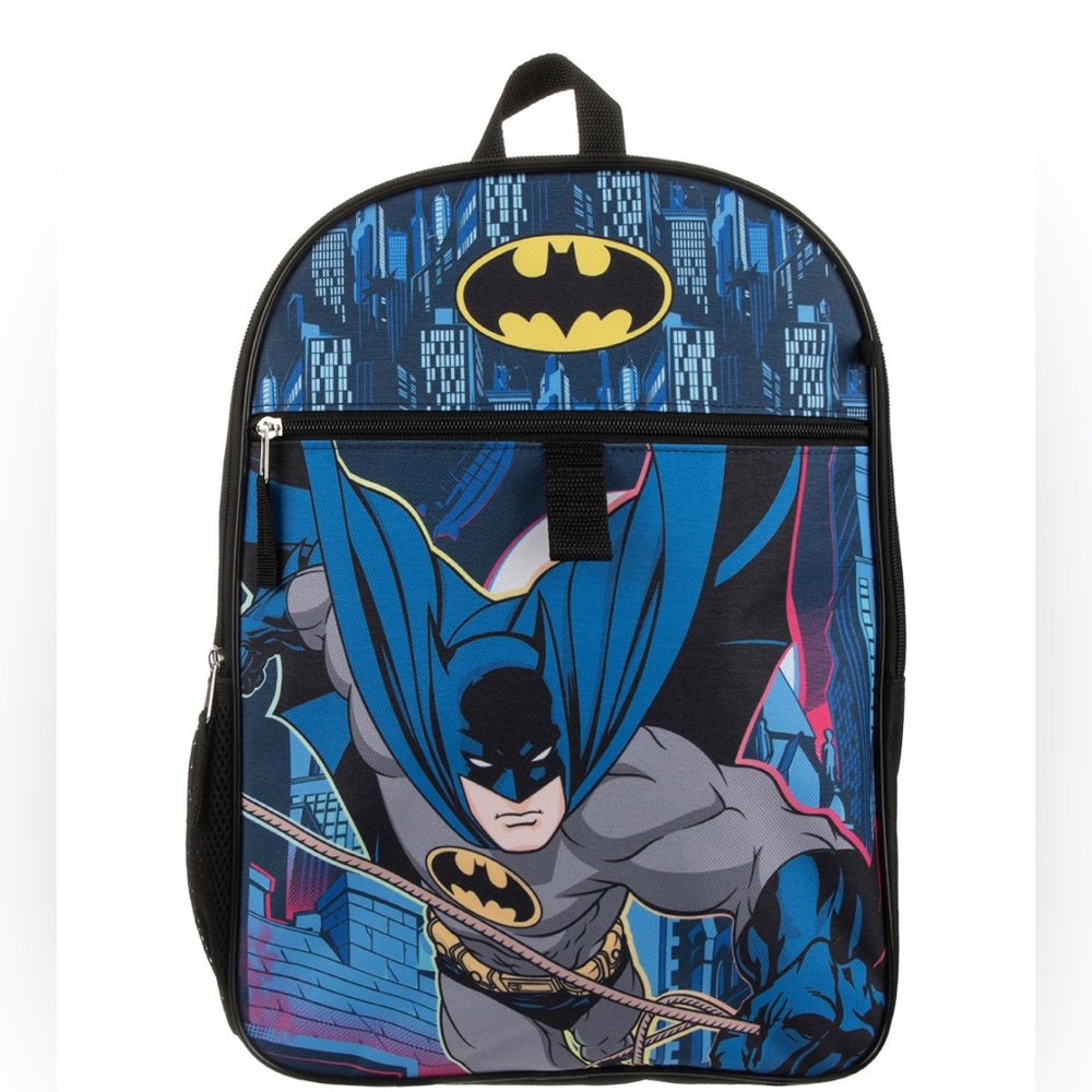 5 Piece Batman Backpack Set - Picture 6 of 6